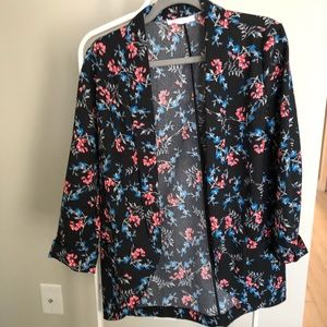 Floral Print Blazer